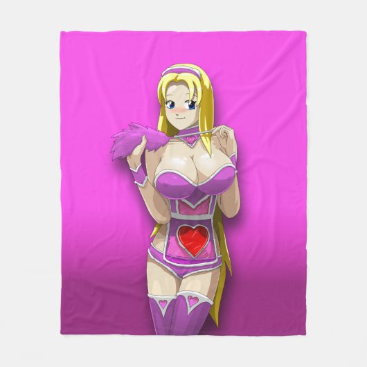 Ucogi Valentine Fleece Blanket (Vorderseite)