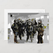 UCPD zum Mittagessen Postkarte (Vorne/Hinten)