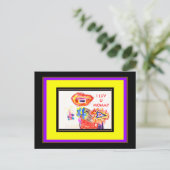 UCreate Add a Image and Text Postkarte (Stehend Vorderseite)