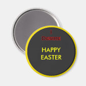 !UCreate Happy Oaster Magnet (Vorderseite/Rückseite)