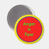 ! UCreate Wut ist Angst Magnet (Vorderseite/Rückseite)