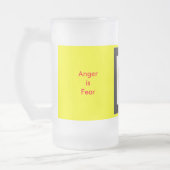 ! UCreate Wut ist Angst Mattglas Bierglas (Links)