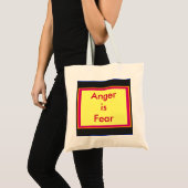 ! UCreate Wut ist Angst Tragetasche (Vorderseite (Produkt))