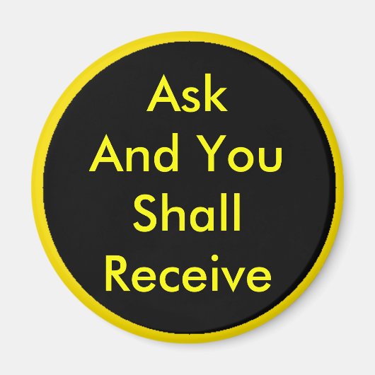 ! UCreate Zazzle - Frag, dass Sie das MUSEUM erhal Magnet (Vorne)