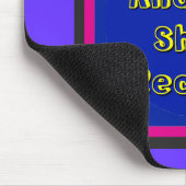 ! UCreate Zazzle - Frag, dass Sie das MUSEUM erhal Mousepad (Ecke)