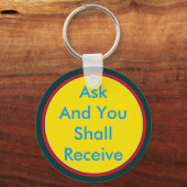 ! UCreate Zazzle - Frag, dass Sie das MUSEUM erhal Schlüsselanhänger (Vorderseite)