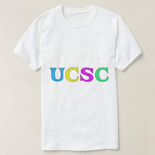 ucsc - santa cruz T-Shirt (Design vorne)