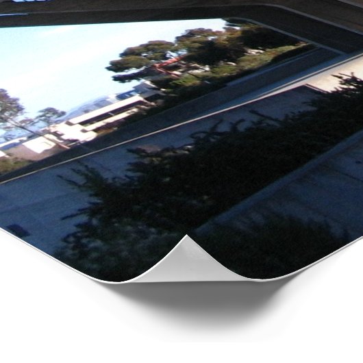 UCSD-Bibliothek Poster (Ecke)