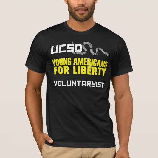 UCSD-YAL Voluntaryist T-Shirt (Vorderseite)