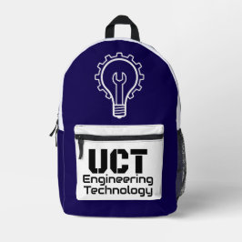 UCT_ENGINEERING BEDRUCKTER RUCKSACK