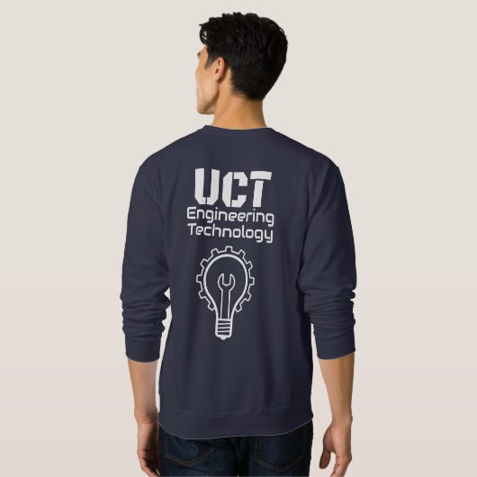 UCT_ENGINEERING Crew Sweatshirt (Schwarz voll)