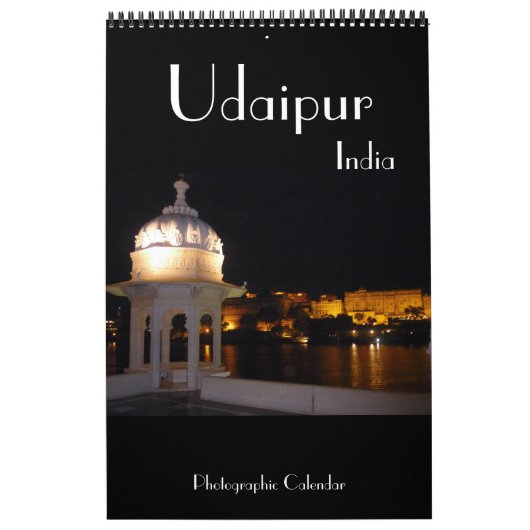Udaipur india kalender (Titelbild)