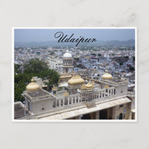 Udaipur india postkarte