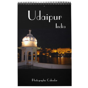 Udaipur Indien Kalender