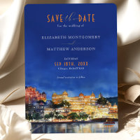 Udaipur Rajasthan India Save the Date Zielort