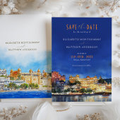 Udaipur Rajasthan India Save the Date Zielort Einladung