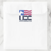UDC-Logo-Aufkleber Quadratischer Aufkleber (Tasche)
