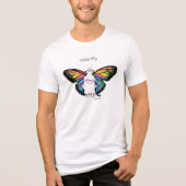 UDDERFLY von Sandra Boynton Tri-Blend Shirt (Vorderseite)