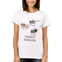 Udderly fabelhafter lustiger Kuh-T - Shirt