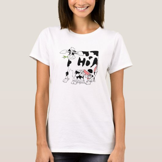 Udderly köstliche Kühe T-Shirt (Vorderseite)