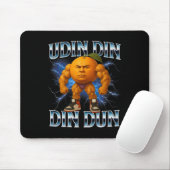 Udin Din Dun Funny Italienisch Brainrot Meme Bodyb Mousepad (Mit Mouse)