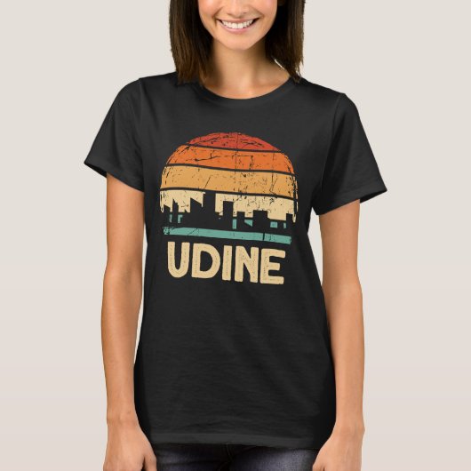 Udine Skyline T-Shirt (Vorderseite)