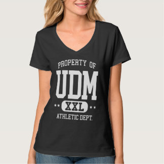 UDM Retro-Abteilung für Sporteigenschaften T-Shirt