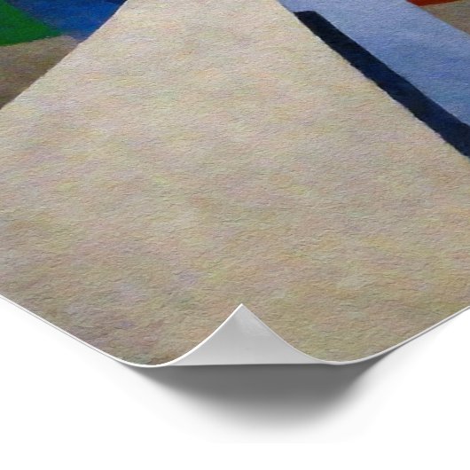 Udnie von Francis Picabia Poster (Ecke)