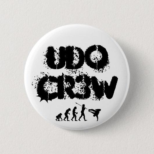 UDo Cr3w Knopf Button (Vorderseite)