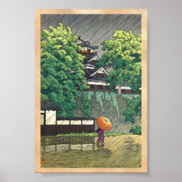 Udo Tower, Schloss Kumamoto (Kumamoto-jô Udoyagura Poster