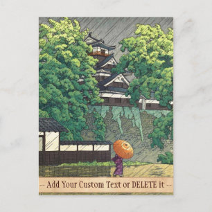 Udo-Turm, Kumamoto-Burg (Kumamoto-jô Udoyagura) Postkarte