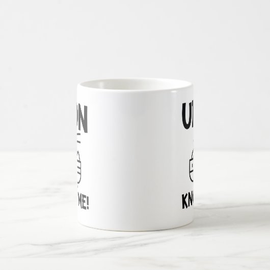 Udon kenne mich kaffeetasse (Mittel)