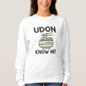Udon kenne mich sweatshirt (Vorderseite)