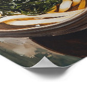 Udon und Shrimp Poster (Ecke)
