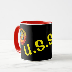 UdSSR Black Modern Look Tasse