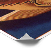 UdSSR Canned Sturgeon Werbung 1932 Poster (Ecke)