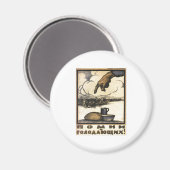 UdSSR CCCP Kalter Krieg Sowjetunion Gewerkschaft P Magnet (Vorderseite/Rückseite)