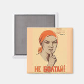 UdSSR CCCP Kalter Krieg Sowjetunion Gewerkschaft P Magnet (Vorderseite/Rückseite)