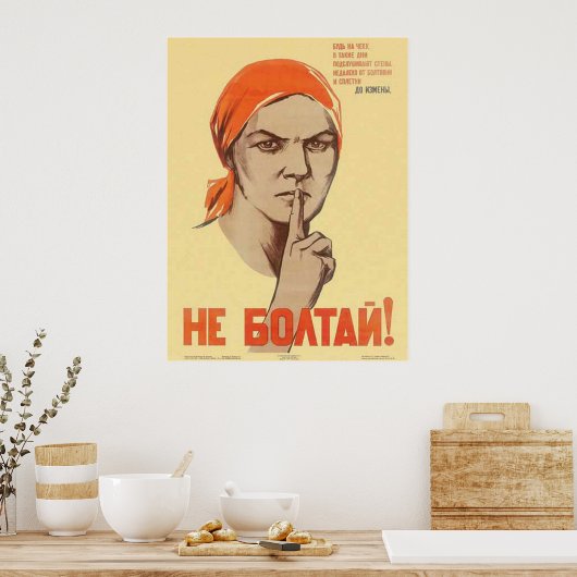 UdSSR CCCP Kalter Krieg Sowjetunion Gewerkschaft P Poster (Küche)