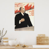 UdSSR CCCP Kalter Krieg Sowjetunion Gewerkschaft P Poster (Küche)