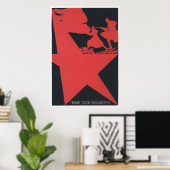 UdSSR CCCP Kalter Krieg Sowjetunion Gewerkschaft P Poster (Heimbüro)