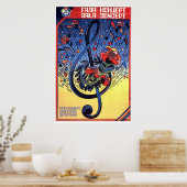 UdSSR CCCP Kalter Krieg Sowjetunion Gewerkschaft P Poster (Küche)