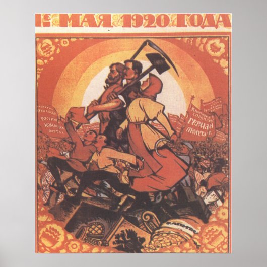 UdSSR CCCP Kalter Krieg Sowjetunion Gewerkschaft P Poster (Vorne)