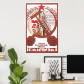 UdSSR CCCP Kalter Krieg Sowjetunion Gewerkschaft P Poster (Heimbüro)