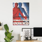 UdSSR CCCP Kalter Krieg Sowjetunion Gewerkschaft P Poster (Heimbüro)