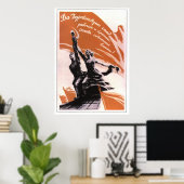 UdSSR CCCP Kalter Krieg Sowjetunion Gewerkschaft P Poster (Heimbüro)