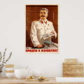 UdSSR CCCP Kalter Krieg Sowjetunion Gewerkschaft P Poster (Küche)