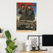UdSSR CCCP Kalter Krieg Sowjetunion Gewerkschaft P Poster (Heimbüro)