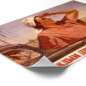 UdSSR CCCP Kalter Krieg Sowjetunion Gewerkschaft P Poster (Ecke)