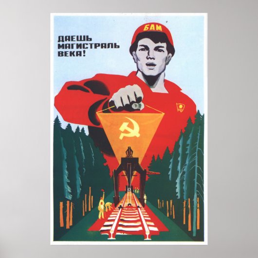 UdSSR CCCP Kalter Krieg Sowjetunion Gewerkschaft P Poster (Vorne)
